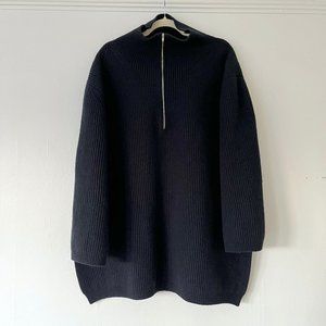 TOTÊME Fisherman Zipper Knit Sweater